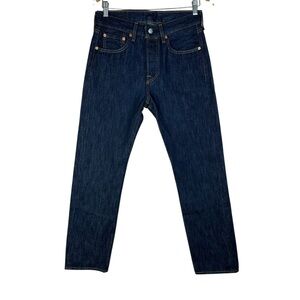 Levis 501 Jeans Mens 28x30 Blue Original Fit Straight Leg Button Fly Denim